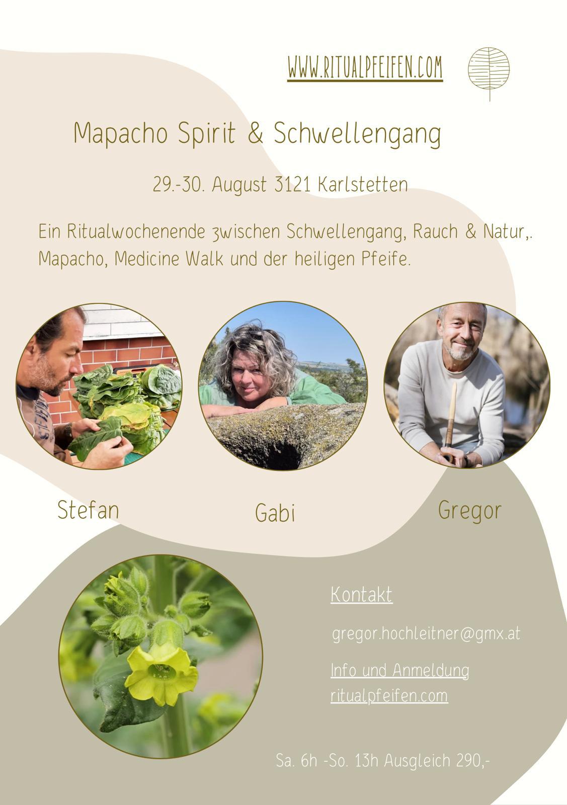 Heilige Pfeife, Mapacho & Medicine Walk
